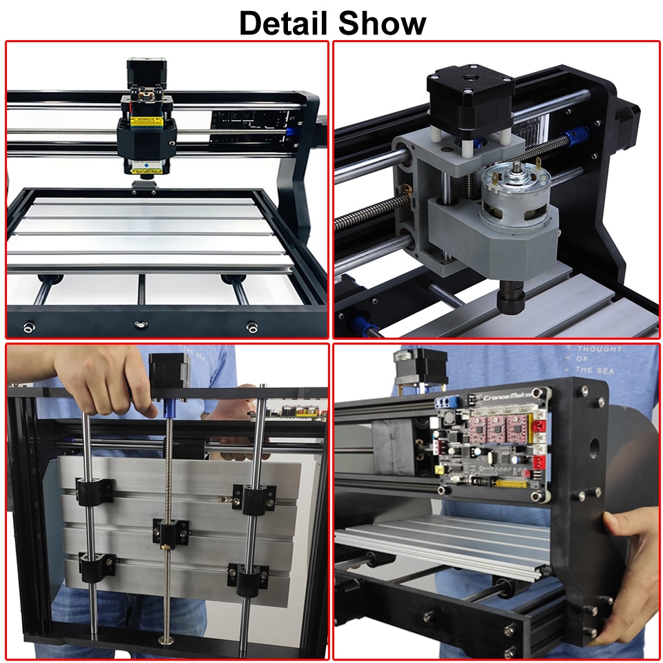 15W CNC 3018 Pro Max Laser Engraving Machine 3 Axis DIY Mini Wood Router Woodworking Laser Engraver With Offline Controller - Image 4
