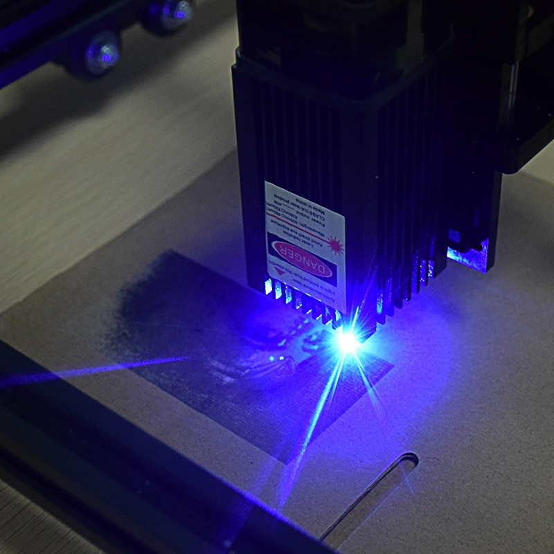 15W CNC Engraving Machine 3018 Pro Laser Head Wood Router 500mw 2500mw 5500mw PCB Milling DIY Carving Marking Machine Drill Bit - Image 5