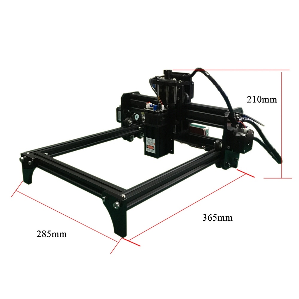 15W CNC Engraving Machine with 15000mw Laser Head Wood Router PCB Glass Metal Milling Machine Wood Carving Machine DIY Mini CNC - Image 3