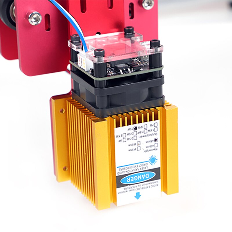 15W DIY Wood Mini CNC Laser Engraver Cutter Engraving Machine 45x45cm Acrylic Aluminum PWM Advanced Toys - Image 4