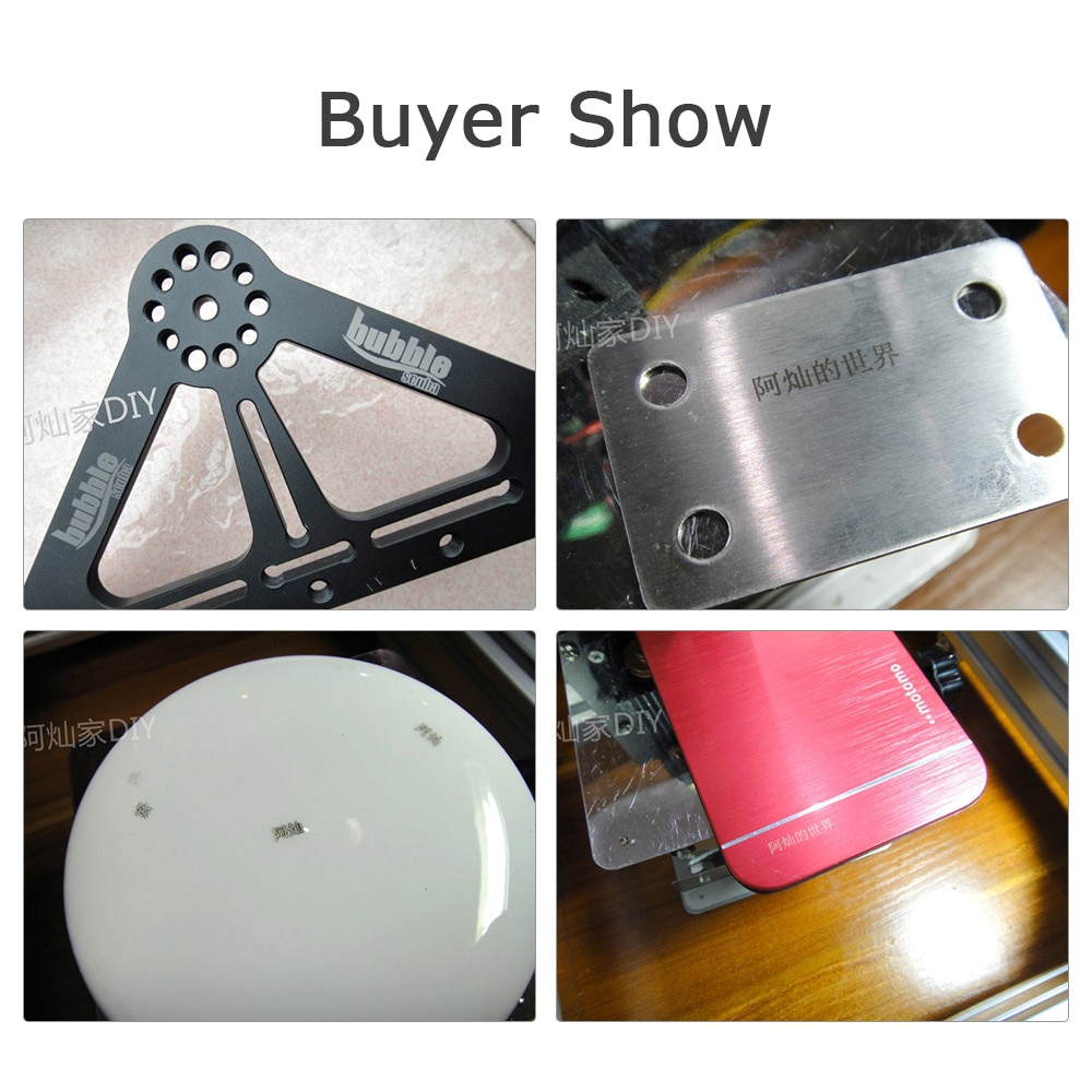 15W Laser AS-5,10000mw/15000mw CNC DIY Laser Engraving Machine/Metal Engrave Marking Machine Working Area 14 x 20cm CNC Router - Image 5