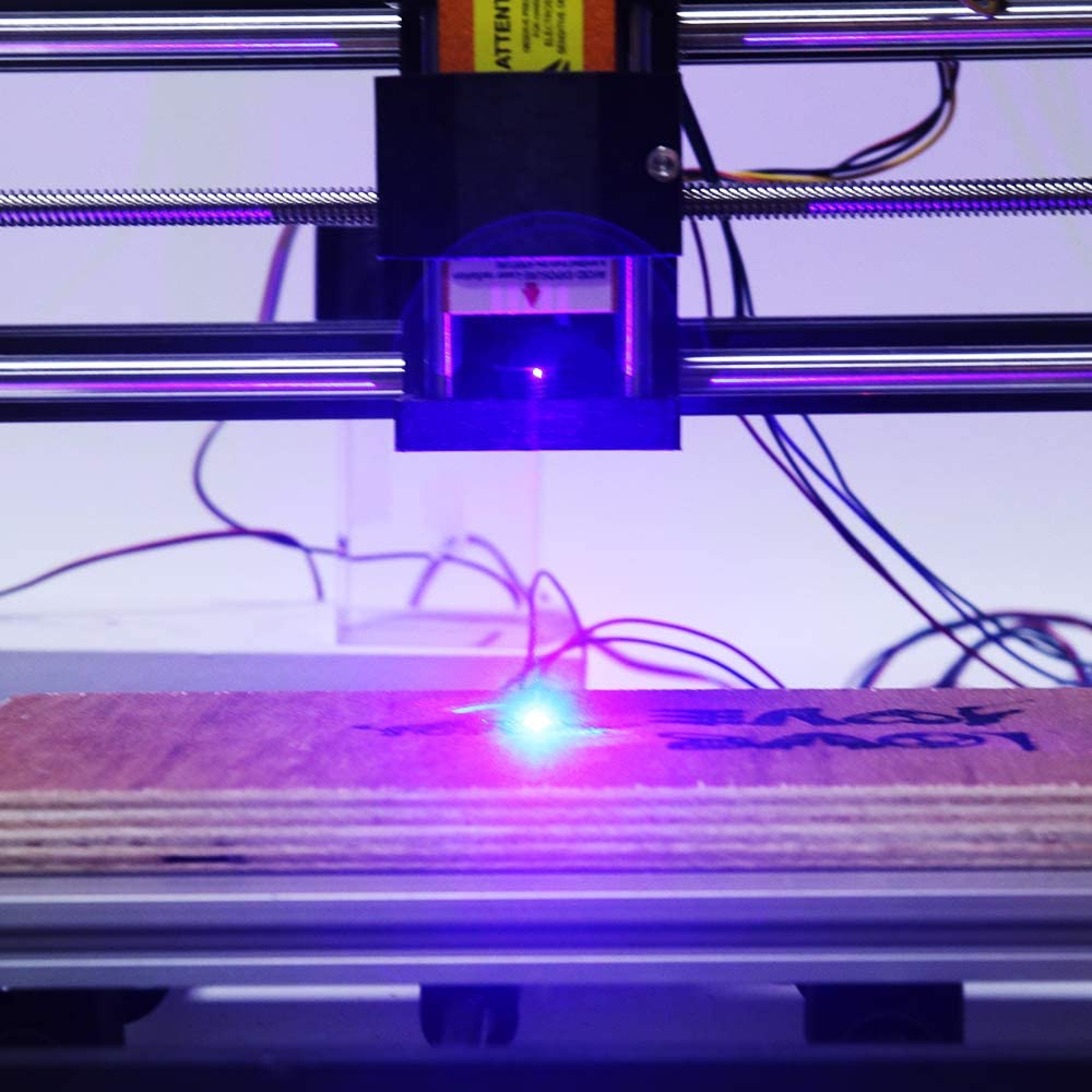 15W Laser Module 450nm Adjusted Focus Blue-Violet Lase Head For Laser Engraver DIY Engraving Machine Woodworking Machinery Parts - Image 4