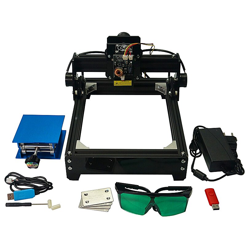 15W laser engraving machine 15000MW DIY metal engrave marking machine advanced toys