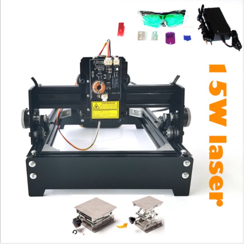 15W laser metal surface engraving machine desktop marking machine DIY Mini - Image 2