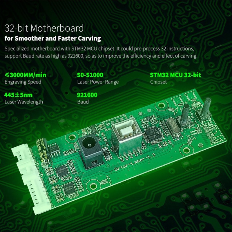 15w/20w High Power Engraving Machine Working Area 400x430mm Diy Laser Machine for Engrave - Image 3