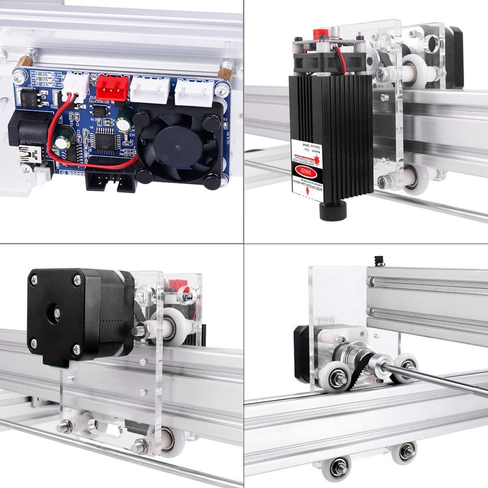 15w Laser Engraver working area 40cmx50cm,2500mw/5500mw CNC Machine,Desktop Laser Priter Wood Router Machine - Image 3