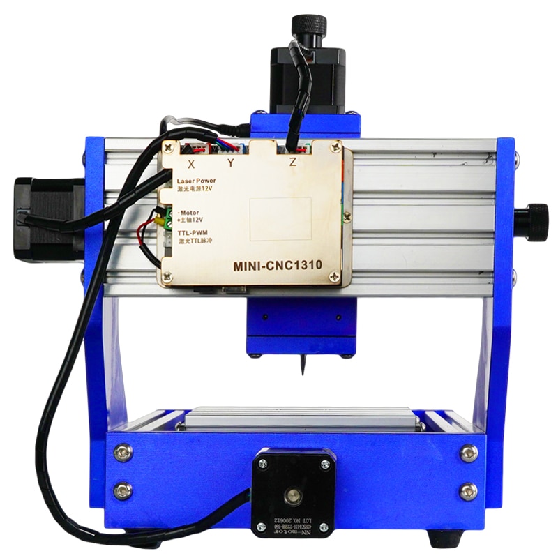 15w Laser square rail cnc router 1310 PRO full metal frame Pcb Milling Wood laser engraving Machine with candle control option - Image 5