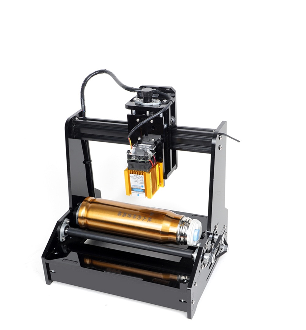 15w mini Laser Engraving Machine Cylindrical Desktop Portable Engraver 15w Automatic DIY Lettering Machine