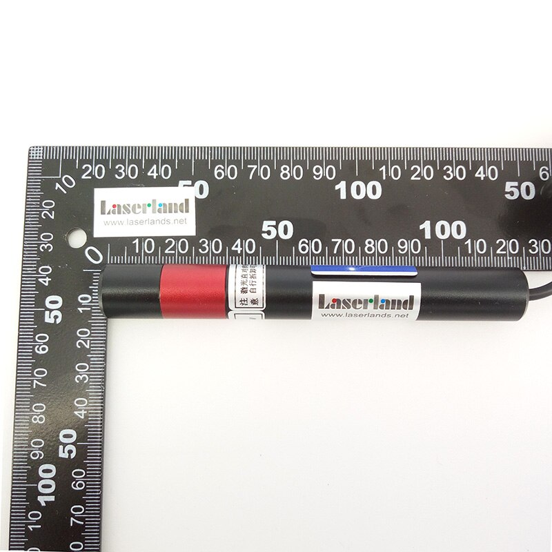 16*120 650nm 100mW Red Diode Laser Module Cross Hair line Focusable w/Adapter and Mount 24vdc - Image 2