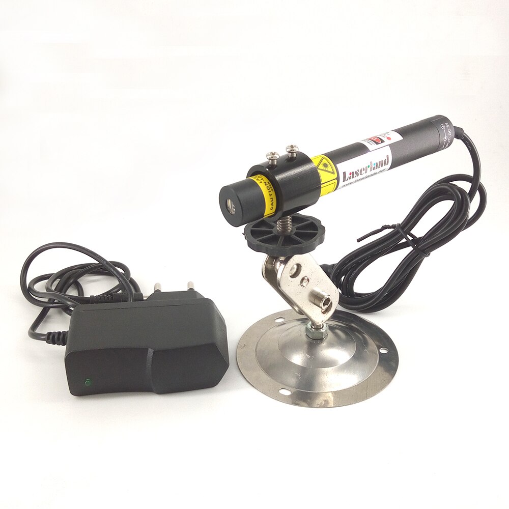 16*120 650nm 100mW Red Diode Laser Module Cross Hair line Focusable w/Adapter and Mount 24vdc - Image 3