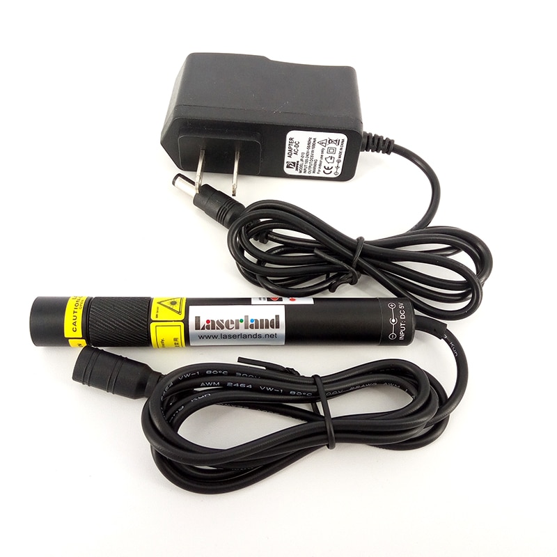 16*120mm 450nm 50mW Dot Line Blue Laser Module Diode for cloth/feather cutting