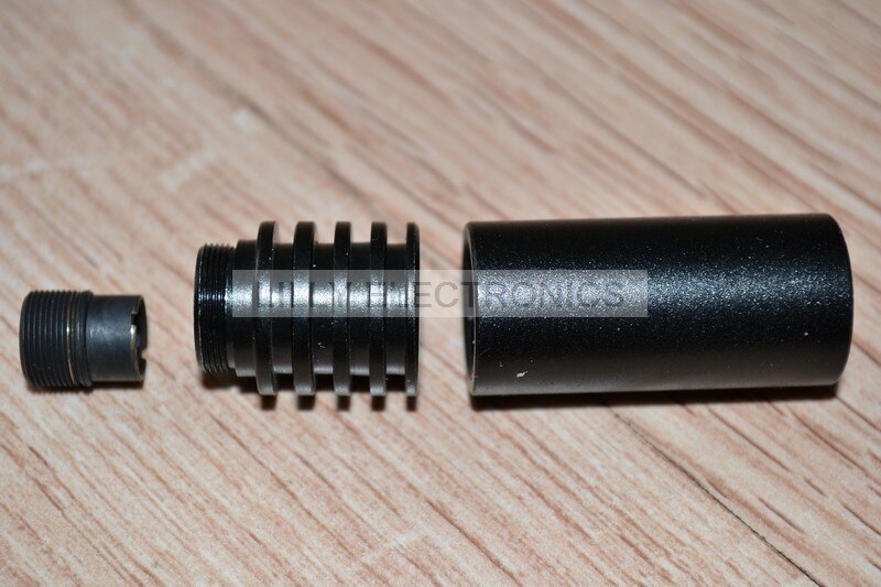 16*50mm 9.0mm TO-5 Laser Diode Housing DIY with 200-1100nm Plastic Lens - Image 3