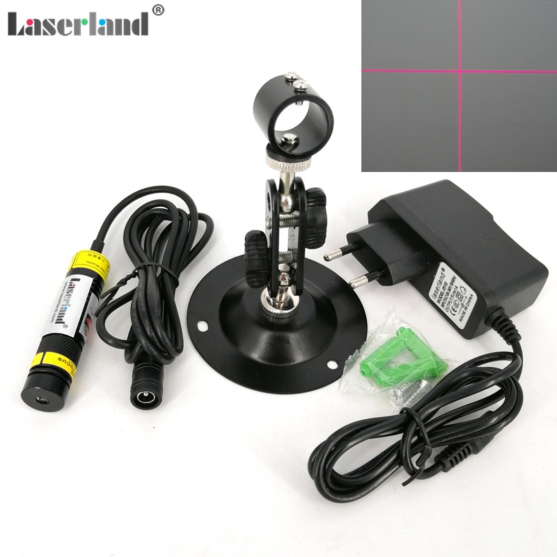 16*68mm 638nm Orange Red Laser Module Cross Hair Line with Laser Diode in - Image 5