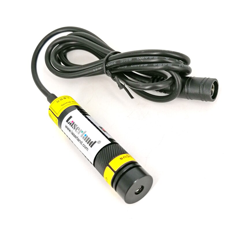 16*68mm 808nm 100mW 200mW-250mW Infrared Dot Line Cross Focusable Laser Diode Module w Adapter Mount Glass Lens - Image 2