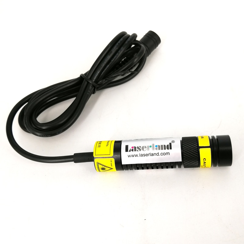 16*68mm 808nm 100mW 200mW-250mW Infrared Dot Line Cross Focusable Laser Diode Module w Adapter Mount Glass Lens - Image 3