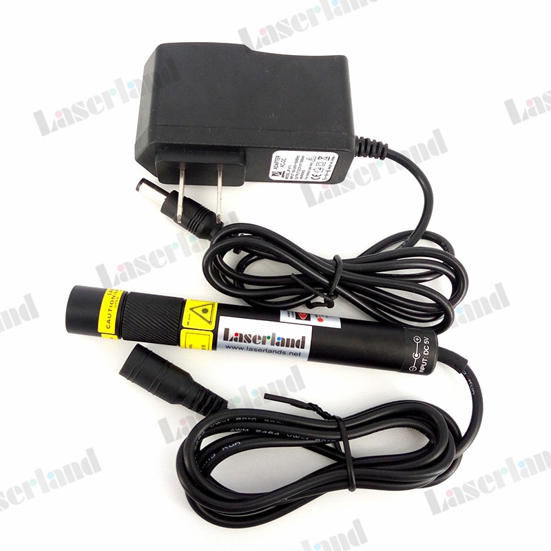 16120 10mW 650nm Red Line Generator Laser Module Diode alignment Adapter Glass lens indoor use - Image 3