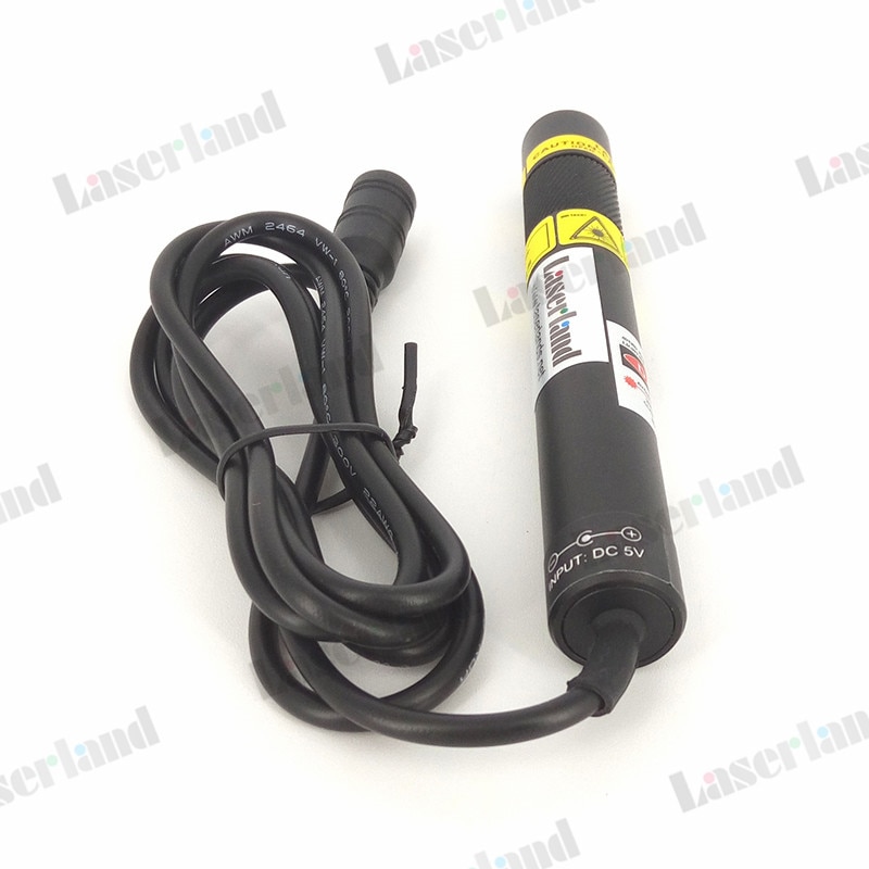 16120 10mW 650nm Red Line Generator Laser Module Diode alignment Adapter Glass lens indoor use - Image 5