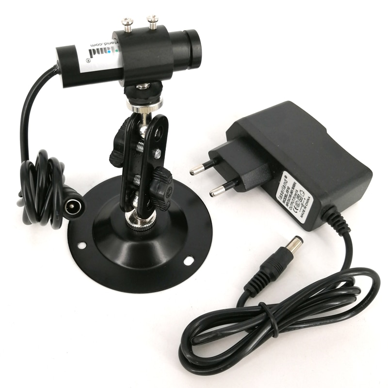 1655 Low Temperature Working 30mW Focusable Pure Green 515nm Line Green Diode Laser Module for Laser Swamp Escape Room