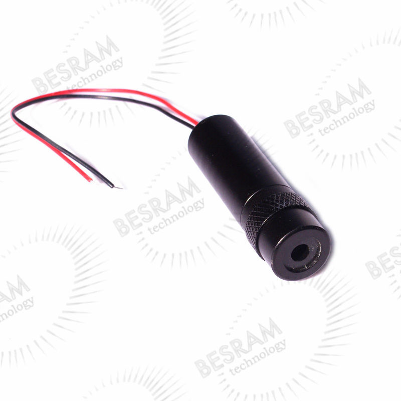1656 Focusable 650nm 30mW 5VDC Red Laser Round Dot Diode Module Glass Lens