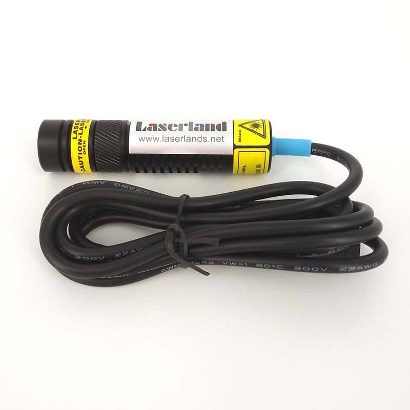 1665 405nm 20mw Foucsable Blue Violet Laser Diode Cross Module AC adapter Glass Lens - Image 4