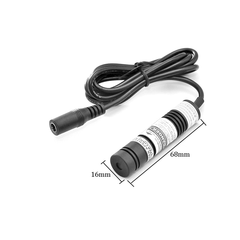 1668 Focusable 50mW 100mW 200mW Red DOT Laser Module Diode Locator Cutter