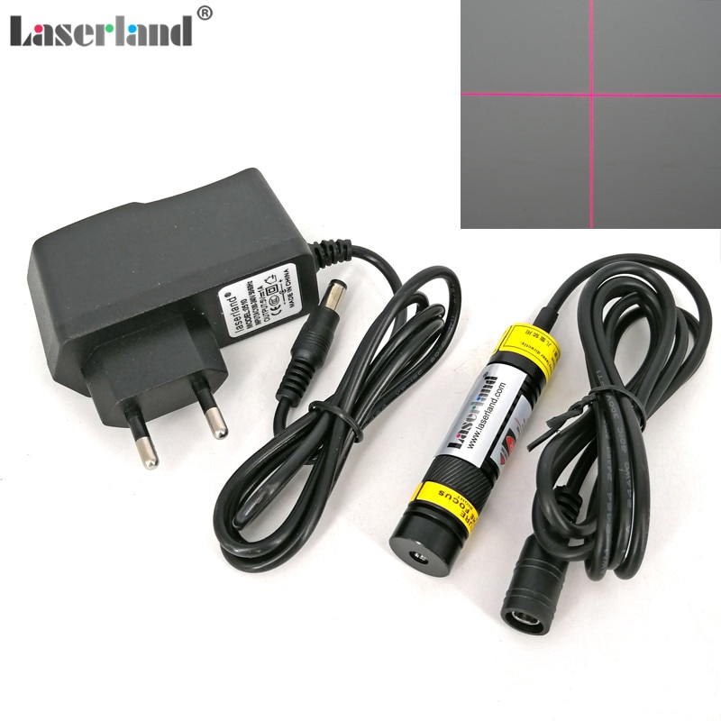 1668 Focusable 648nm 650nm 200mW Red Laser CROSS Module Diode LD adapter