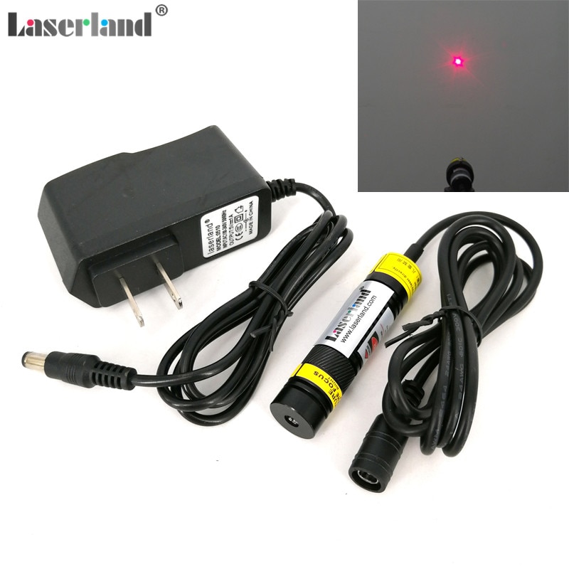 1668 Focusable 648nm 650nm 50mW 100mW 200mW Red DOT Laser Module Diode Locator Cutter