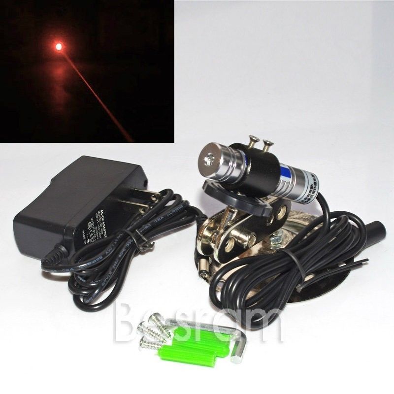1668 Focusable 648nm 650nm 50mW Red Laser DOT Module Diode LD mount adapter