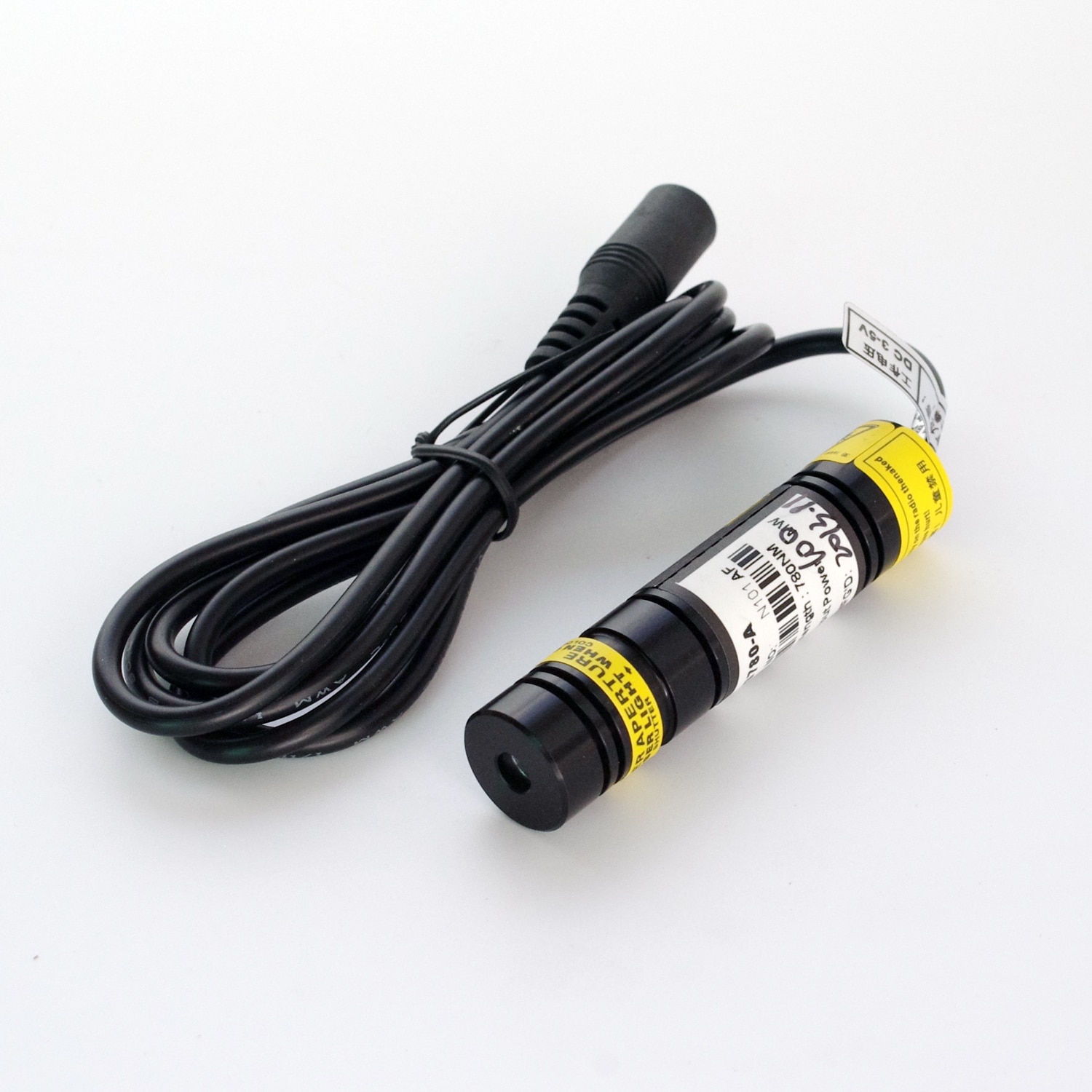 1668 Focusable 780nm 100mW IR Infrared Dot Laser Diode Module Lazer with w/ Adapter - Image 5