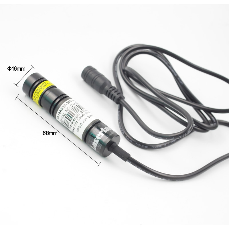 1668 Focusable 830nm 300mW IR Infrared Laser Cross Module Diode Night Vision Locator - Image 2