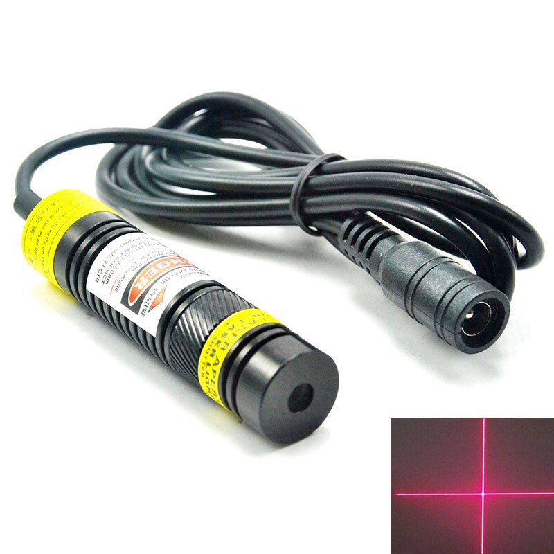 16x68mm Dia 650nm 100mW Red Laser Module With Dot/Line/Cross Collimating Lens Focusable DIY Head Mitsubishi Diode - Image 2