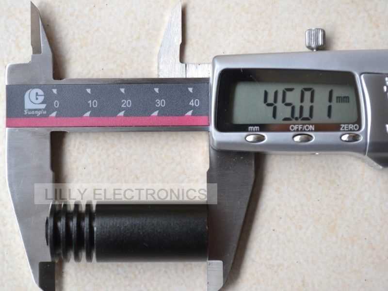 18*45mm 5.6mm Laser Diode Housing w/ Plastic Collim Lens for 200nm-1100nm Diode Laser