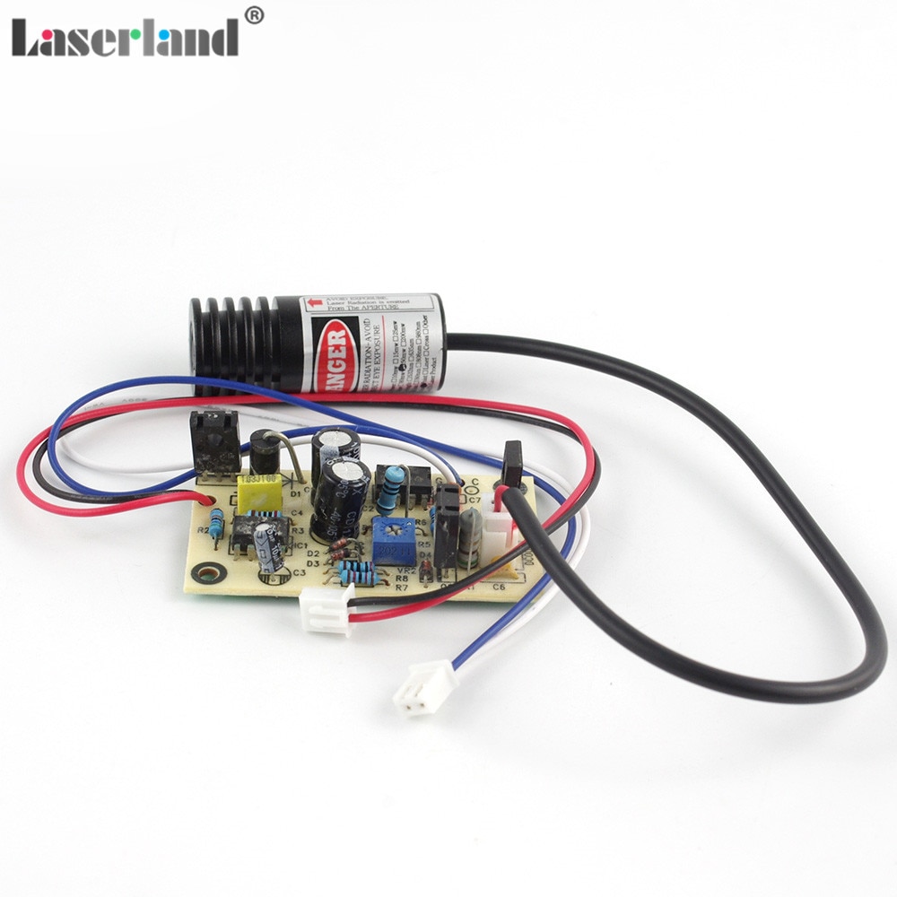 1845 100mW 650nm 655nm 660nm Red Laser Module Diode with Driver