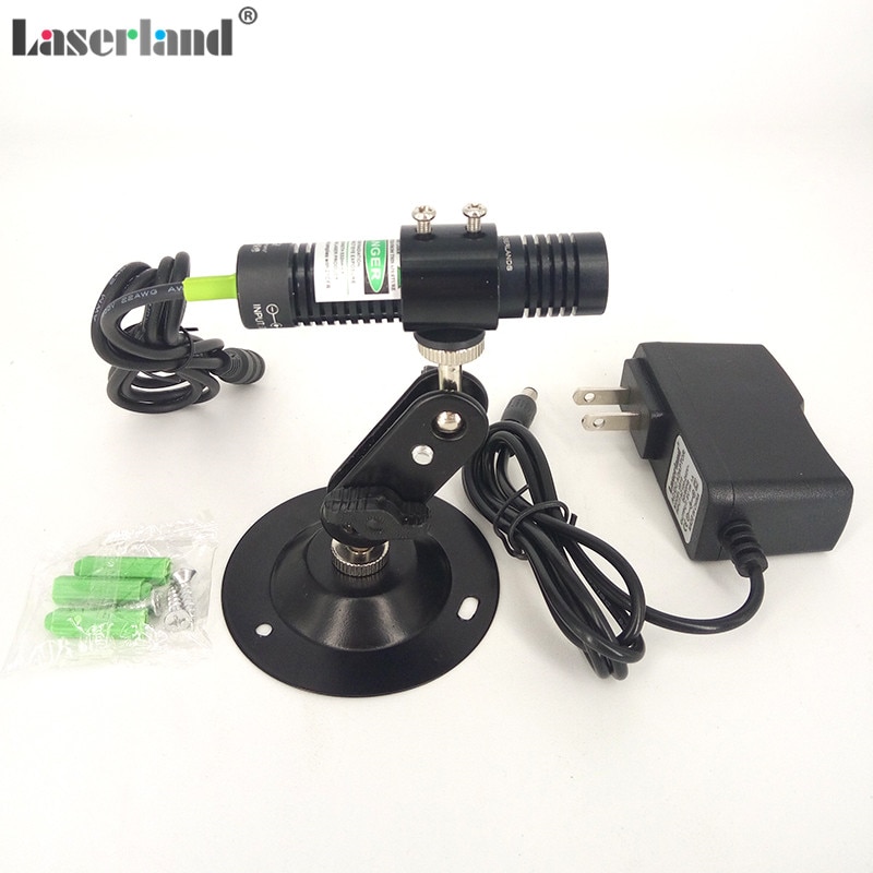 1875 532nm 10mW 20mW 30mW 50mW Line Generator Green Laser Module Diode Locator Alignment Marking Halloween - Image 2