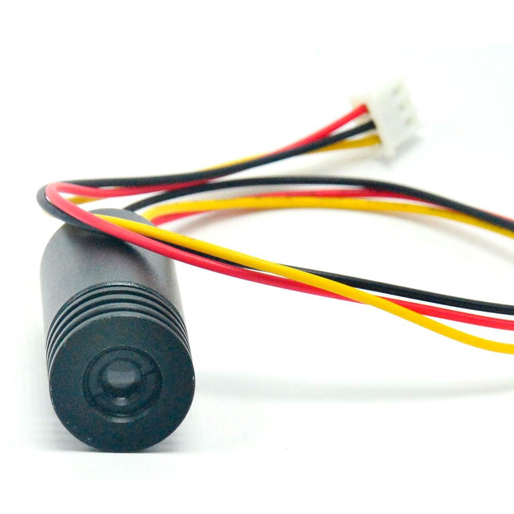 18x45mm 180mW 808nm Infrared IR Dot Laser DIode Module w Driver TTL 0-15KHZ