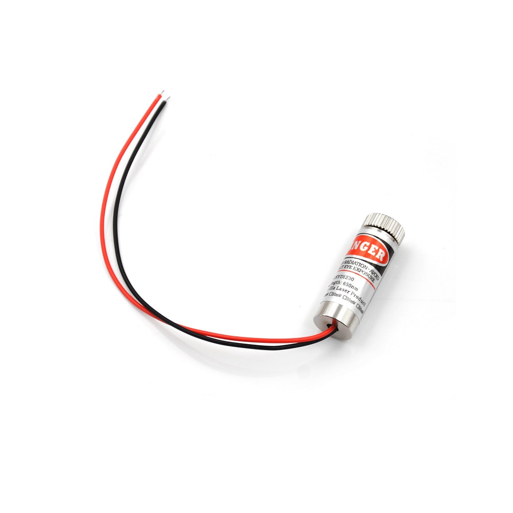 1PCS 650nm 5mW Red Point / Line / Cross Laser Module Head Glass Lens Focusable Industrial Class Hot Sale - Image 3