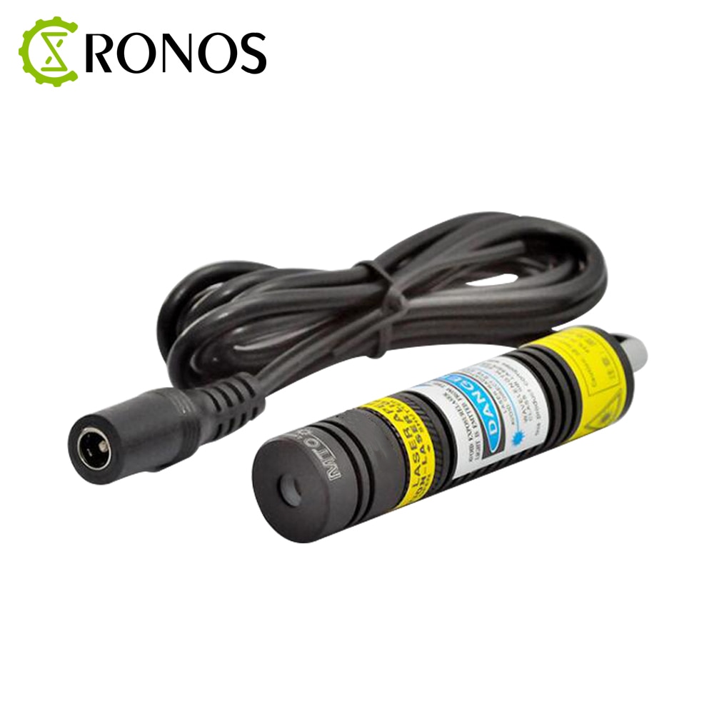 1Pcs 405nm 50mw-300m Blue-violet Point Laser Module Head Glass Lens Focusable Dot Laser Generator Diode