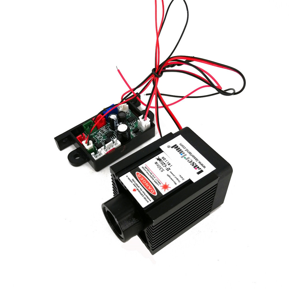1W Fat Beam Green Laser Diode Diode Laser Module Stage Lighting Effect with Fan