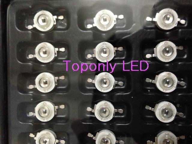 1w 660nm deep red color high power led laser diode high bright 20-30lm made by high quality Epileds chips 250pcs/Lot wholesale - Image 2