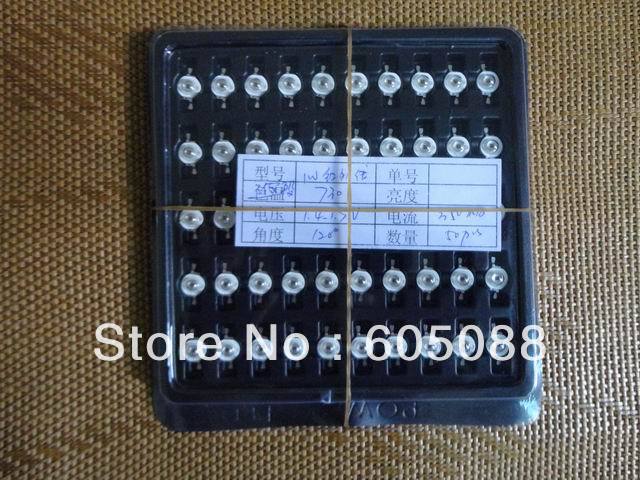 1w ir high power led diode lamp 730nm infrared led lighting laser beads DIY source DC1.4-1.7v 350mA 1000pcs/lot 2019 promotion - Image 4