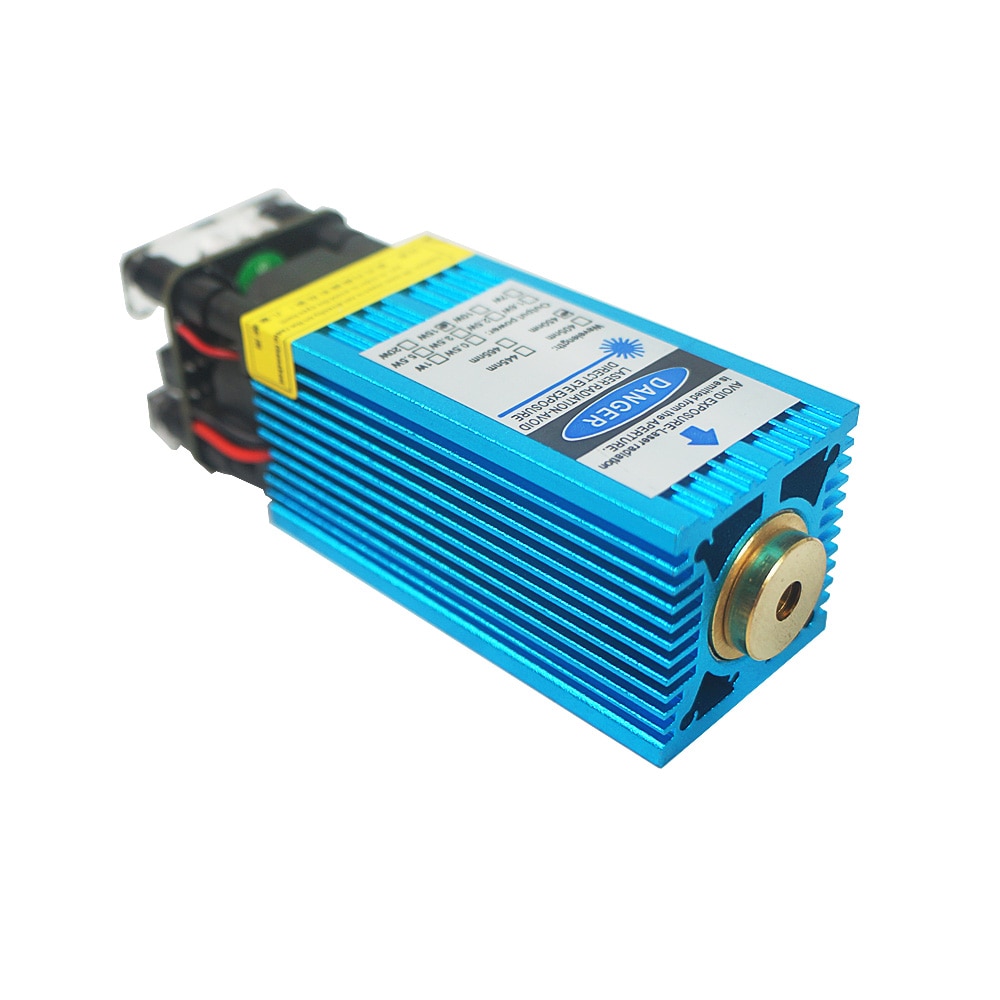 2.5W 3.5W 5.5W 7W 10W 15W Laser Module 405nm - 450nm Adjust Focus Blue Laser Engraving And Cutting TTL PWM Control Laser Head - Image 3