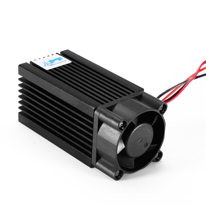 2000mW 450/445nm focusing blue purple laser module engraving,with TTL control laser tube diode goggles - Image 2