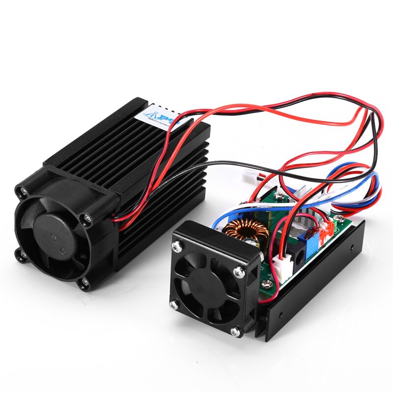 2000mW 450/445nm focusing blue purple laser module engraving,with TTL control laser tube diode goggles - Image 3