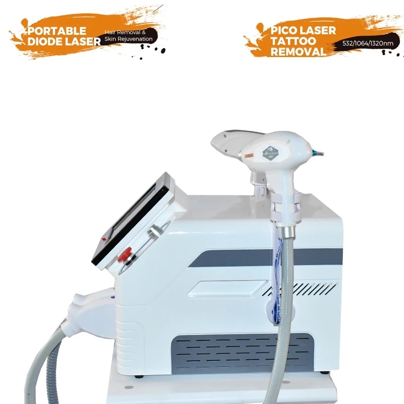 2021 Real 600W hair removal laser 755nm/808nm/1064nm three wavelenth 808nm diode laser hair removal machine tattoo removal laser - Image 2