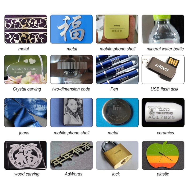 2021 easy to use portable mini small 3d 20w 30w 50w fiber laser marking fiber laser marker machine price for metal - Image 5