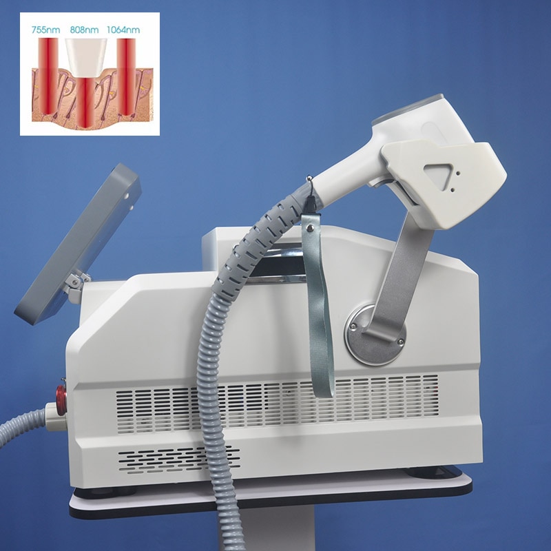 2021 hot sale diode laser 755 808 1064 Newest diode laser hair removal machine / 808nm diode laser hair removal - Image 3