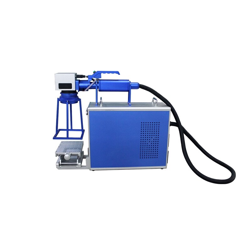 2021 hot sell fiber laser marking machine with rotary 30W Raycus metal engraving machine have good price - Image 4