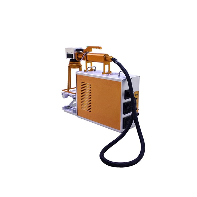 2021 hot sell fiber laser marking machine with rotary 30W Raycus metal engraving machine have good price