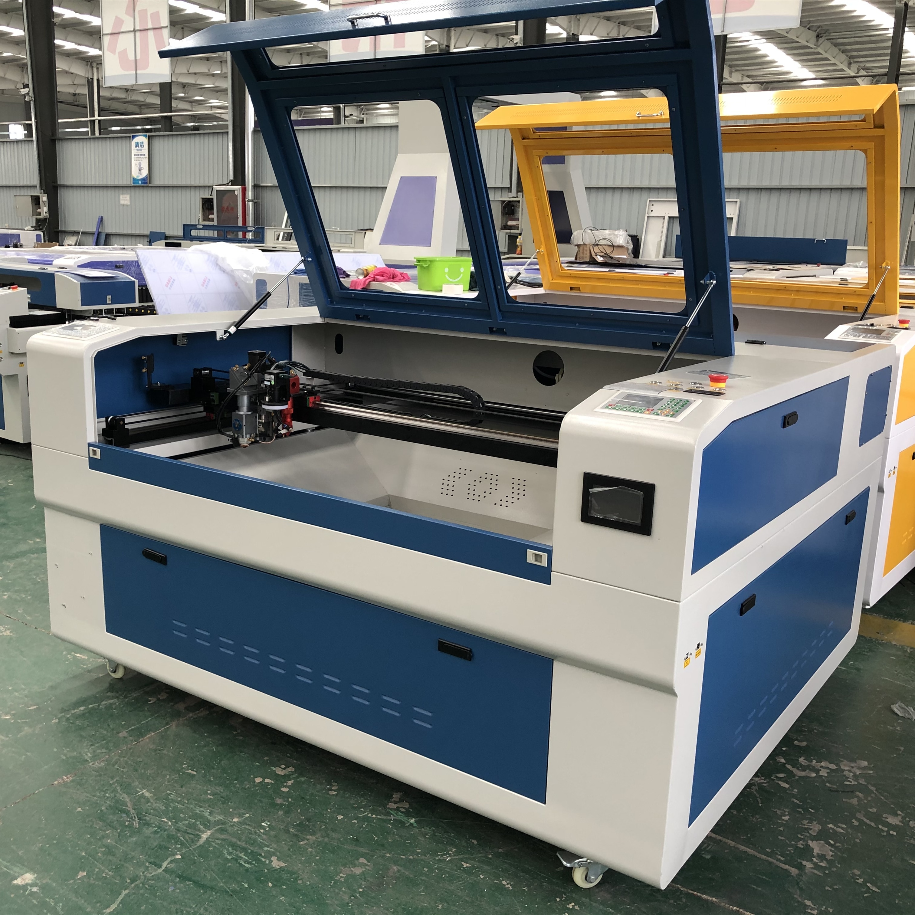 2022 1390 1325 80W 100W 150W Steel Metal Co2 Laser Cutting Machine With Reci Laser Tube Laser Engraving Machine For Acrylic - Image 2