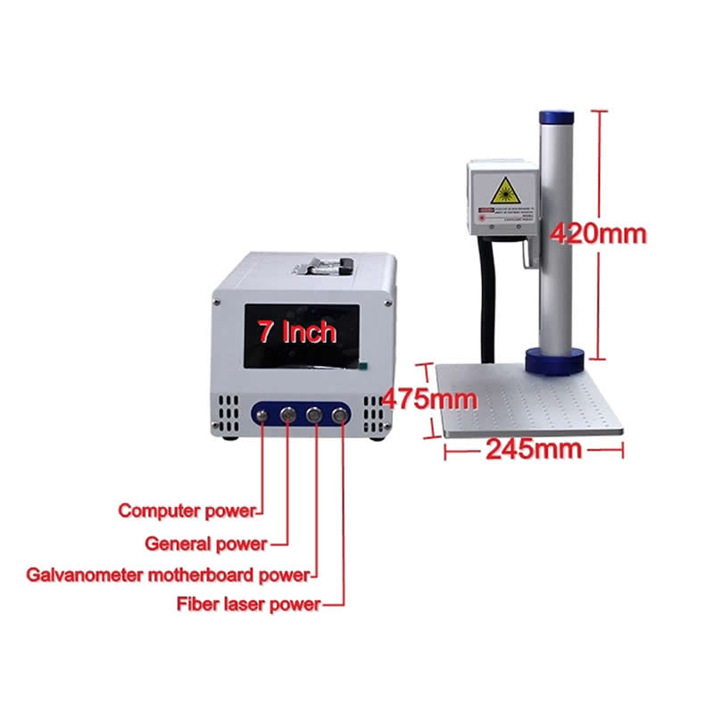 20W 1064nm FB-05 Fiber Laser Engraver CNC Metal Marking Machine - Image 5